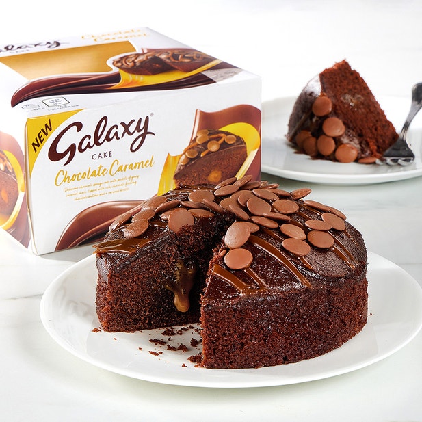 Galaxy Chocolate Caramel Cake