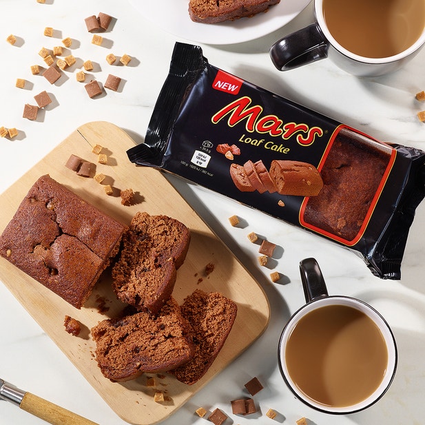 Mars and Bounty Loaf Cake